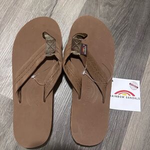 Rainbow Brown Sandals Medium